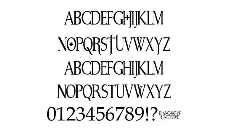 Snow White Font Family Download