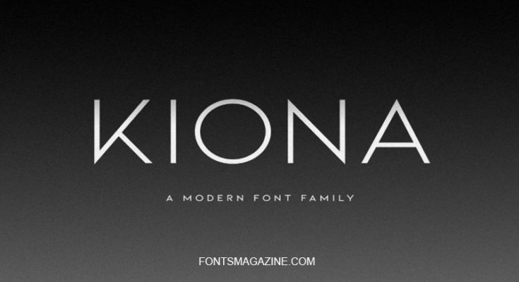 Kiona Font Family Free Download