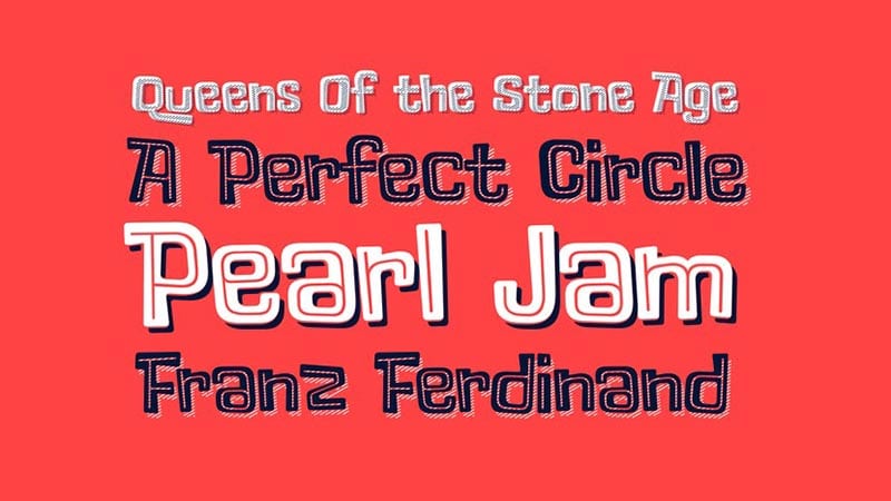 Lollapalooza Font Family Download