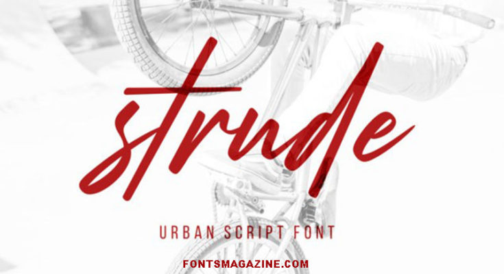 Strude Font Family Free Download