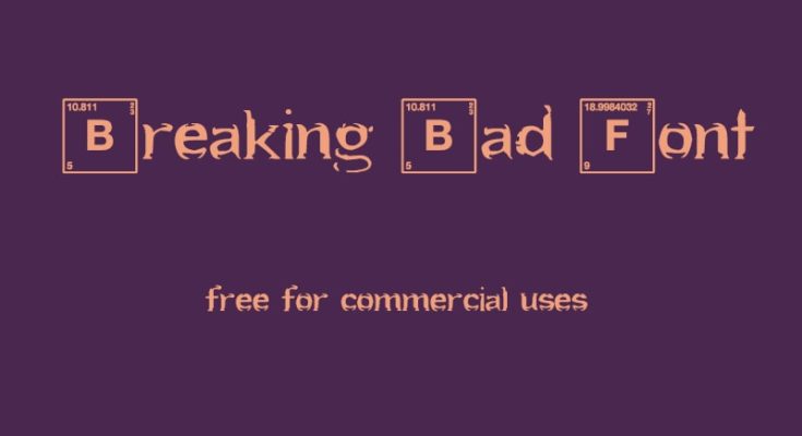 Breaking Bad Font Free Download