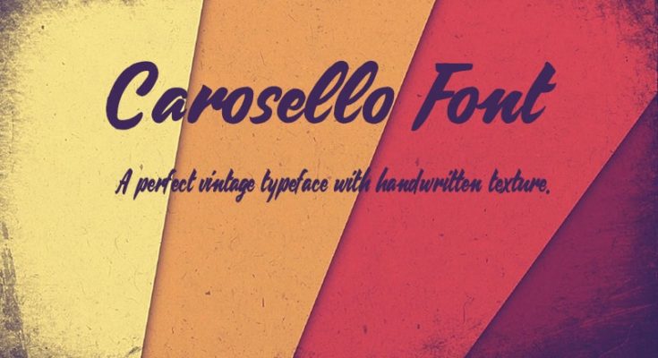 Carosello Font Family Free Download