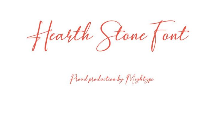 Hearth Stone Font Family Free Download