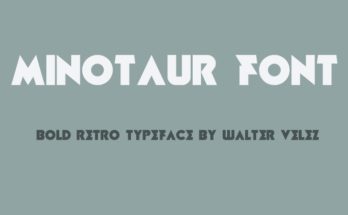Minotaur Font Family Free Download
