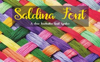 Saldina Font Free Download