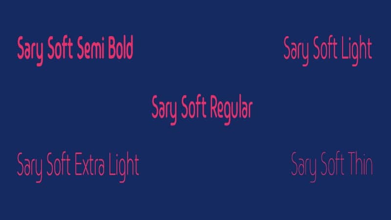 Sary Soft Font Free Download
