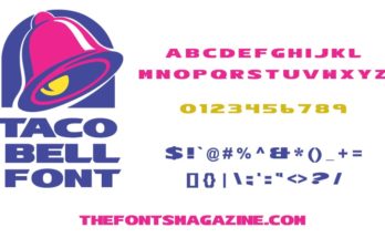 Taco Bell Font Family Free Download
