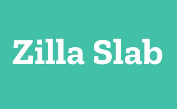 Zilla Slab Font Family Free Download