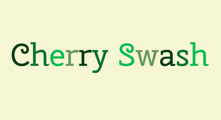 Cherry Swash Font Family Free Download