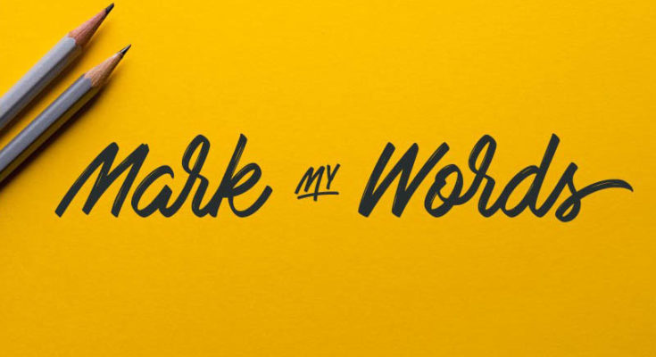 Mark My Words Font Family Free Download