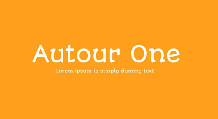 Autour One Font Family Free Download