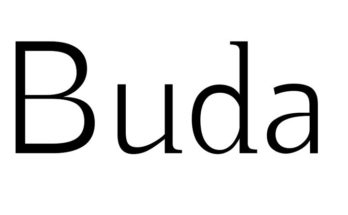 Buda Font Family Free Download