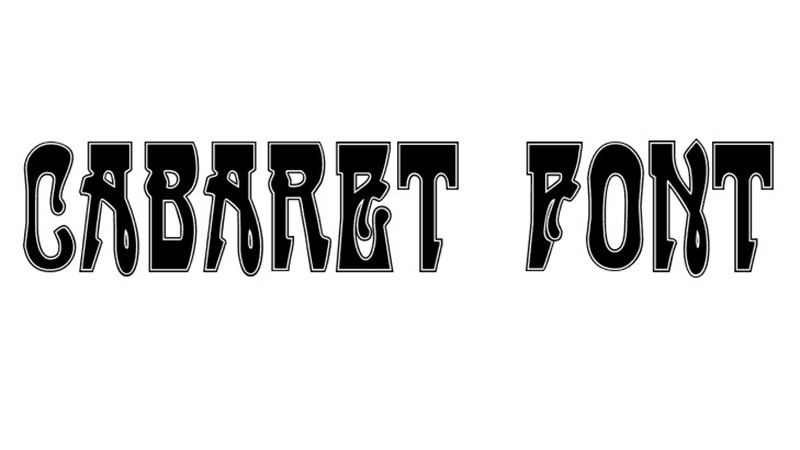 Cabaret Font Free Download | The Fonts Magazine