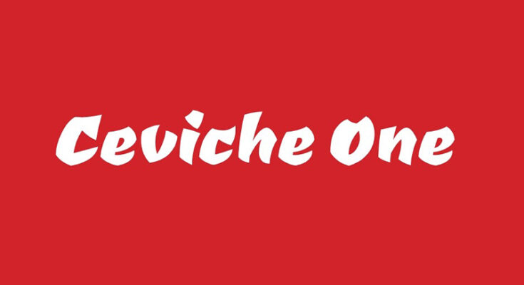Ceviche One Font Family Free Download