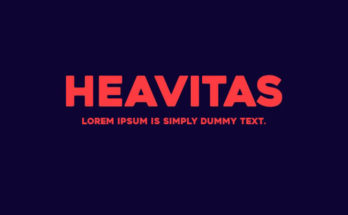 Heavitas Font Family Free Download