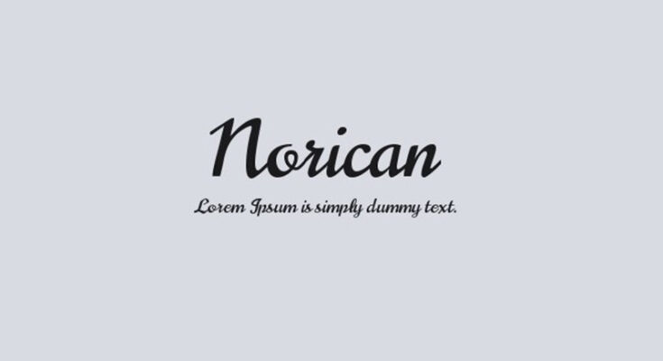 Norican Font Family Free Download