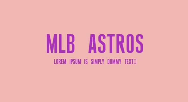 Astros Font Family Free Download