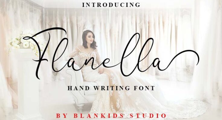 Flanella Font Family Free Download