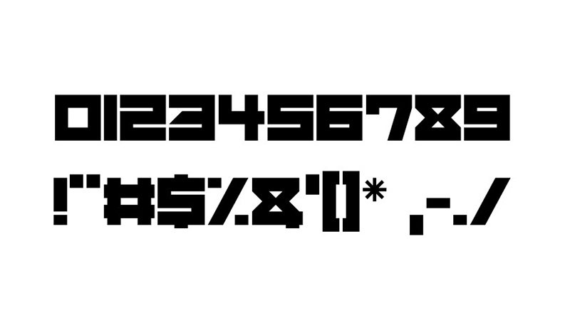 Mechacubes Font Free Download