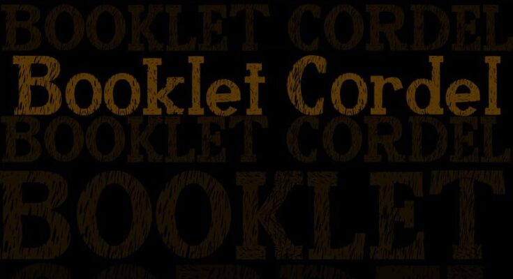 Booklet Cordel Font Family Free Download