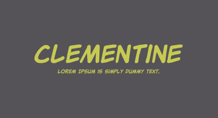 Clementine Font Family Free Download