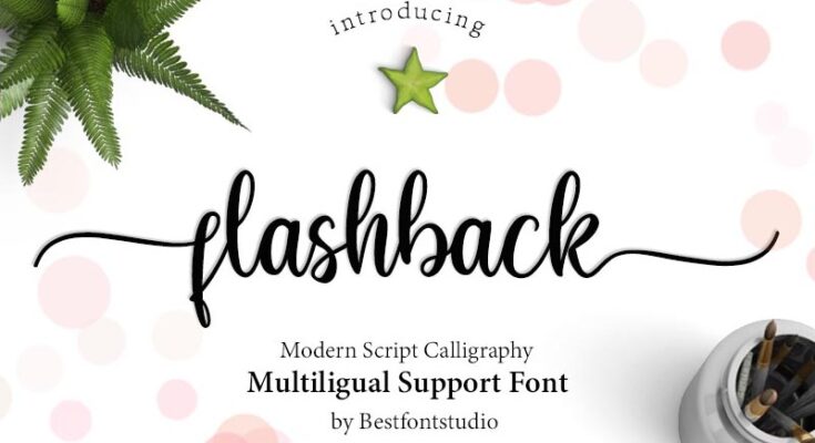 Flashback Font Family Free Download