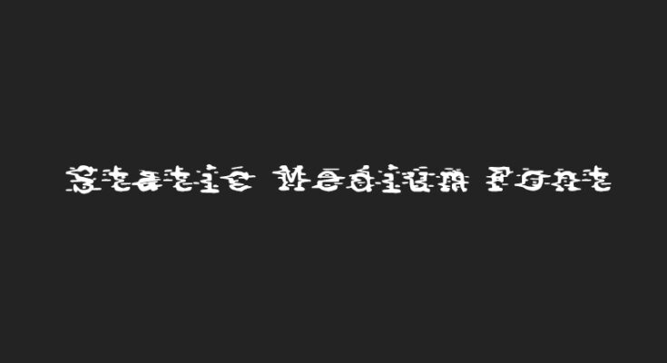 Static Medium Font Family Free Download