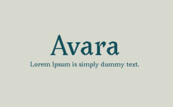 Avara Font Family Free Download