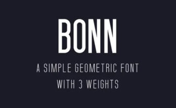 Bonn Font Family Free Download