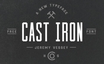 Cast Iron Font Family Free Download