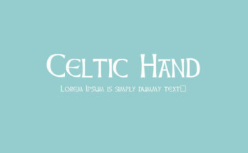 Celtic Hand Font Family Free Download