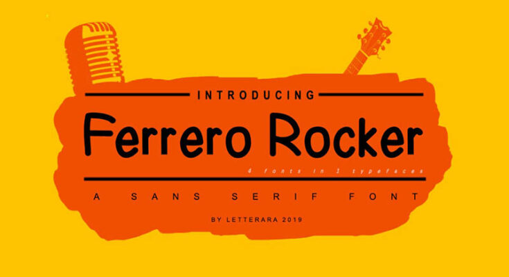 Ferrero Rocker Font Family Free Download