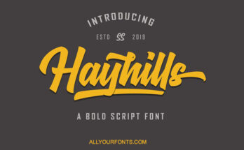 Hayhills Font Family Free Download