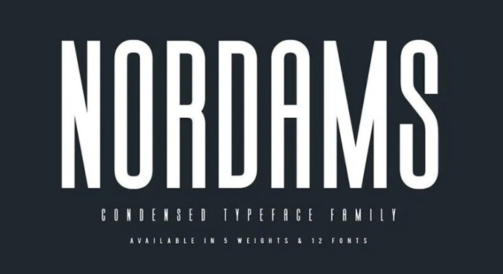 Nordams Font Family Free Download