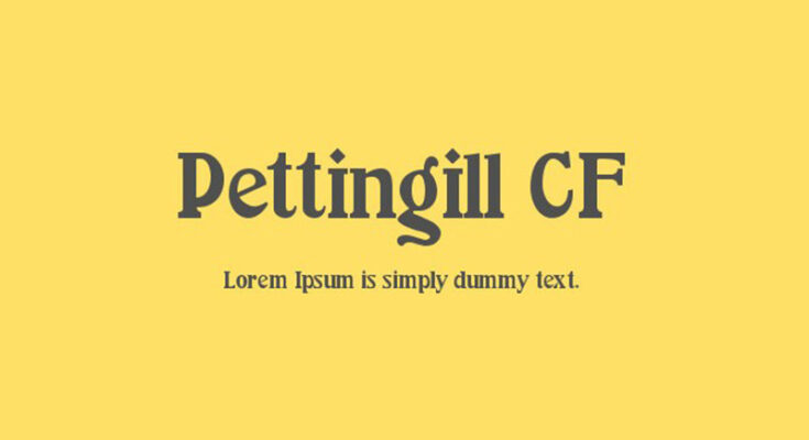Pettingill CF Font Family Free Download