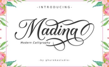 Madina Font Family Free Download
