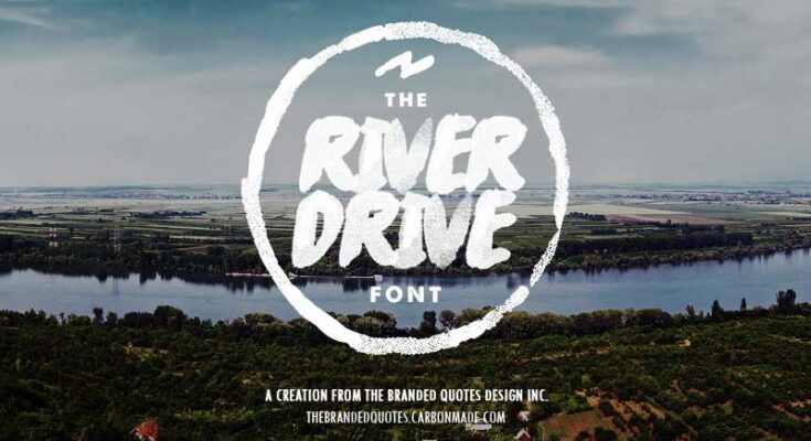 River Drive Font Family Free Download