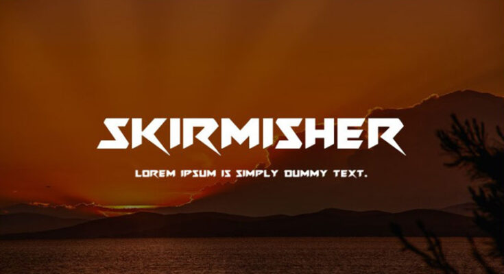 Skirmisher Font Family Free Download