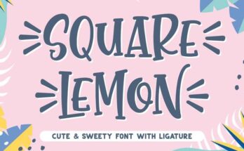 Square Lemo Font Family Free Download