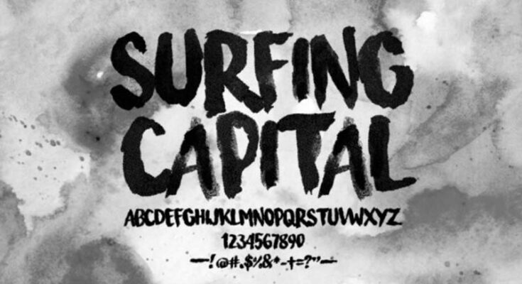 Surfing Capital Font Family Free Download