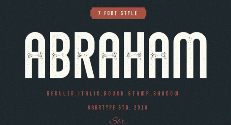 Abraham Font Family Free Download