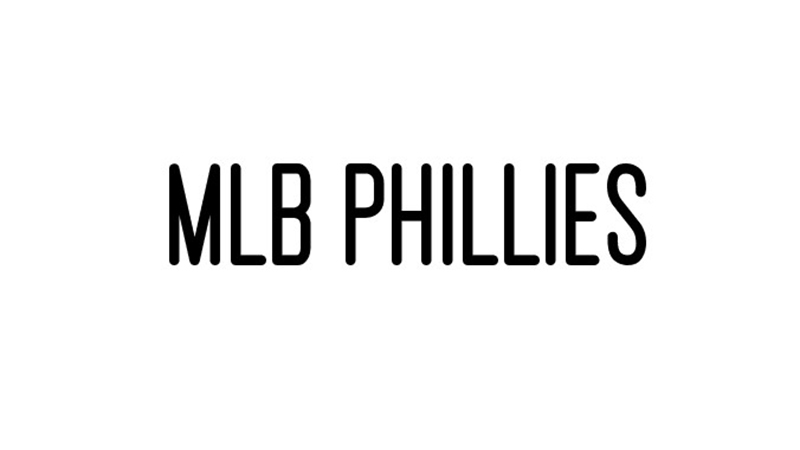 mlb phillies font download