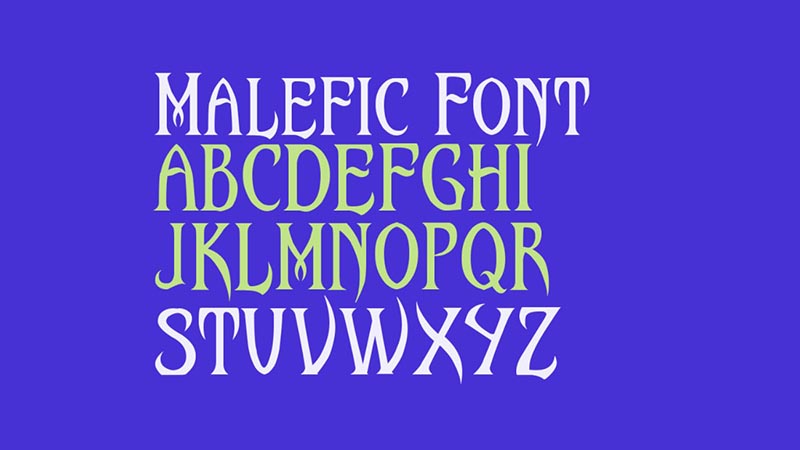 Malefic Font Family Download